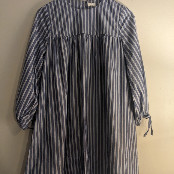 Wilfred X Aritzia Le Fou Striped Poplin Long Sleeve Dress Size XS - Picture 7 of 7